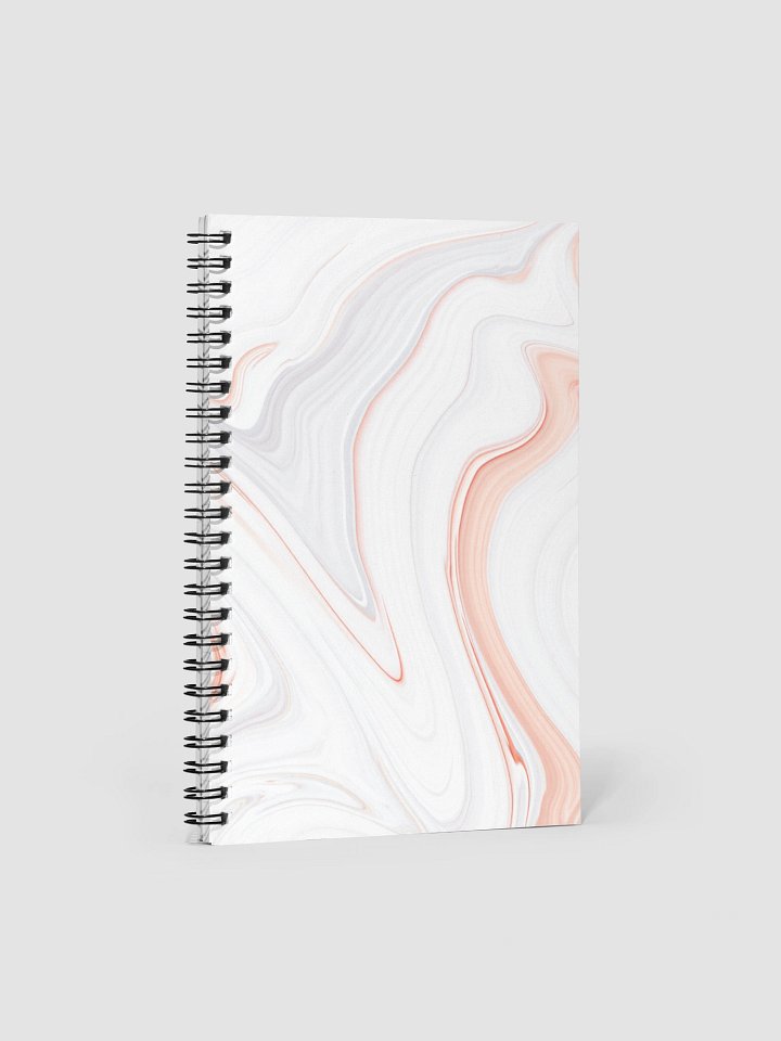 Marbled Waves Spiral Notebook product image (1)