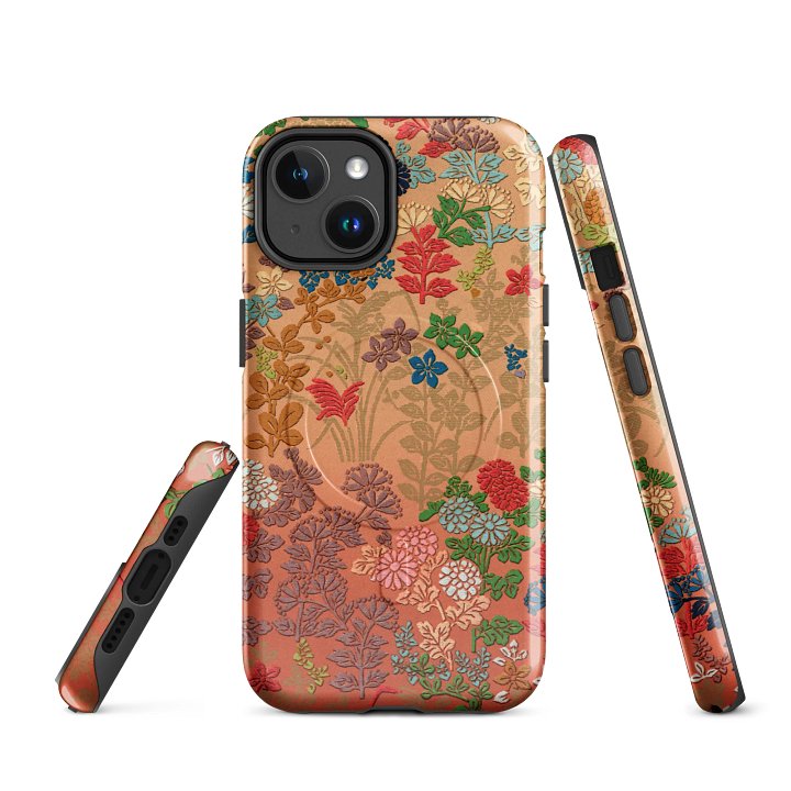 Audsley Japanese Floral Brocade iPhone® MagSafe® Tough Case product image (1)