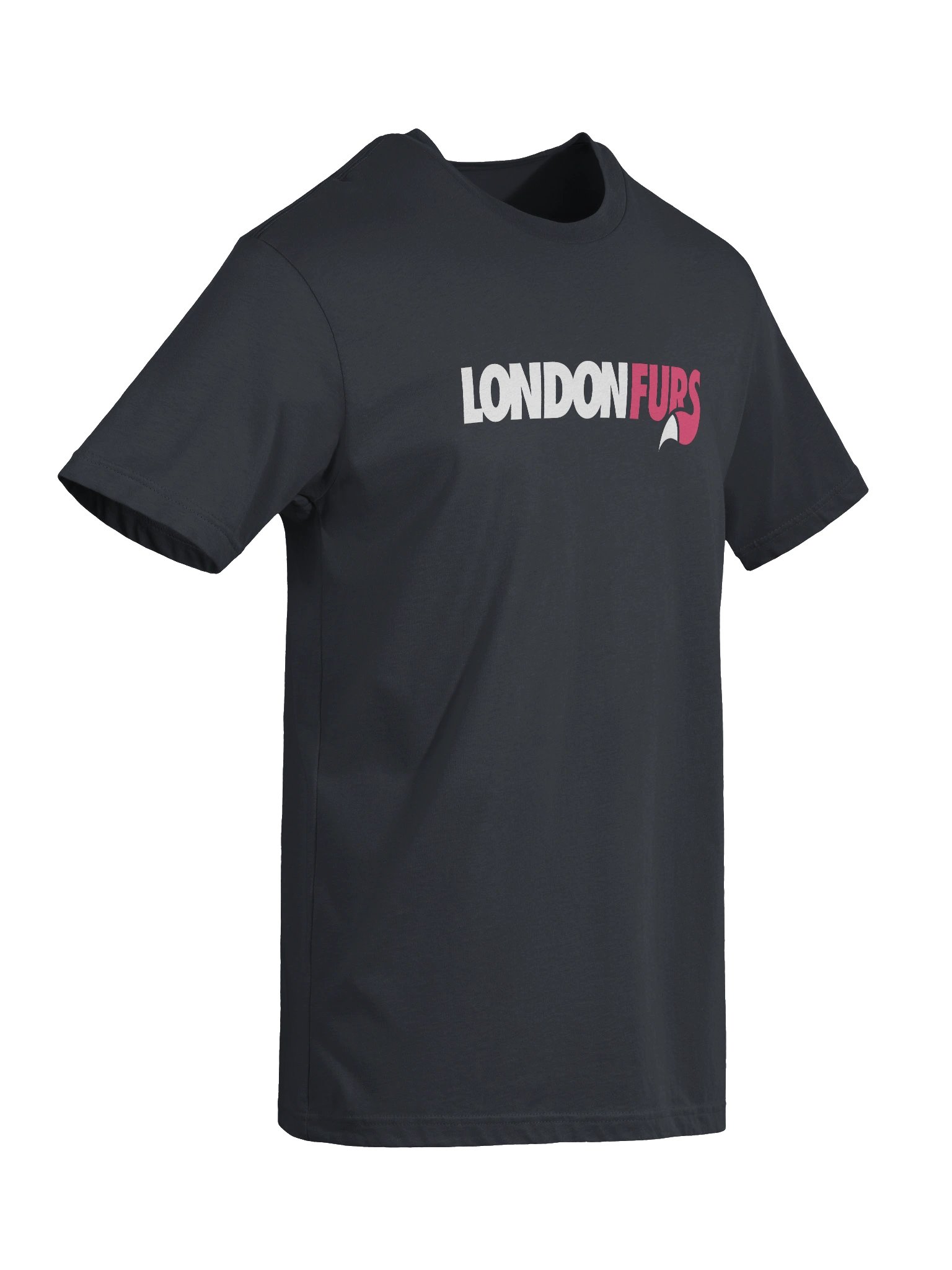 LondonFurs Logo - White Red - T-shirt product image (6)