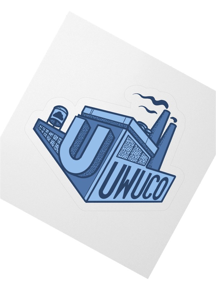 UWUCo Factory Logo Sticker product image (2)