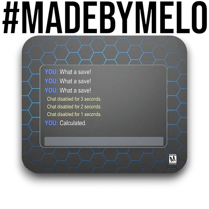 Carball Quick Chat Champ: What a Save - Mouse Pad | #MadeByMELO product image (1)