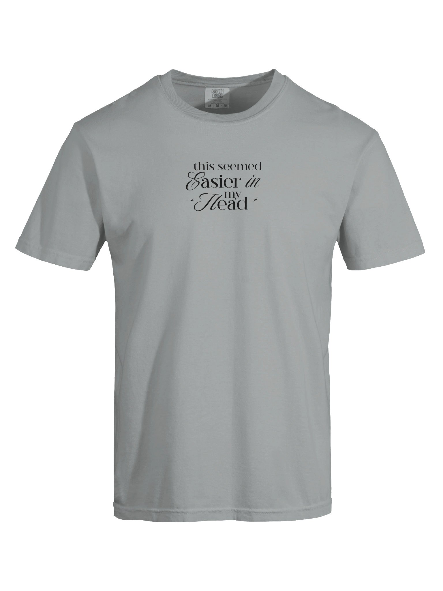 This seemed easier in my head - Tshirt humor product image (20)
