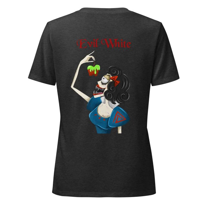 Evil Snow White V Neck Graphic Printed T-shirt product image (1)