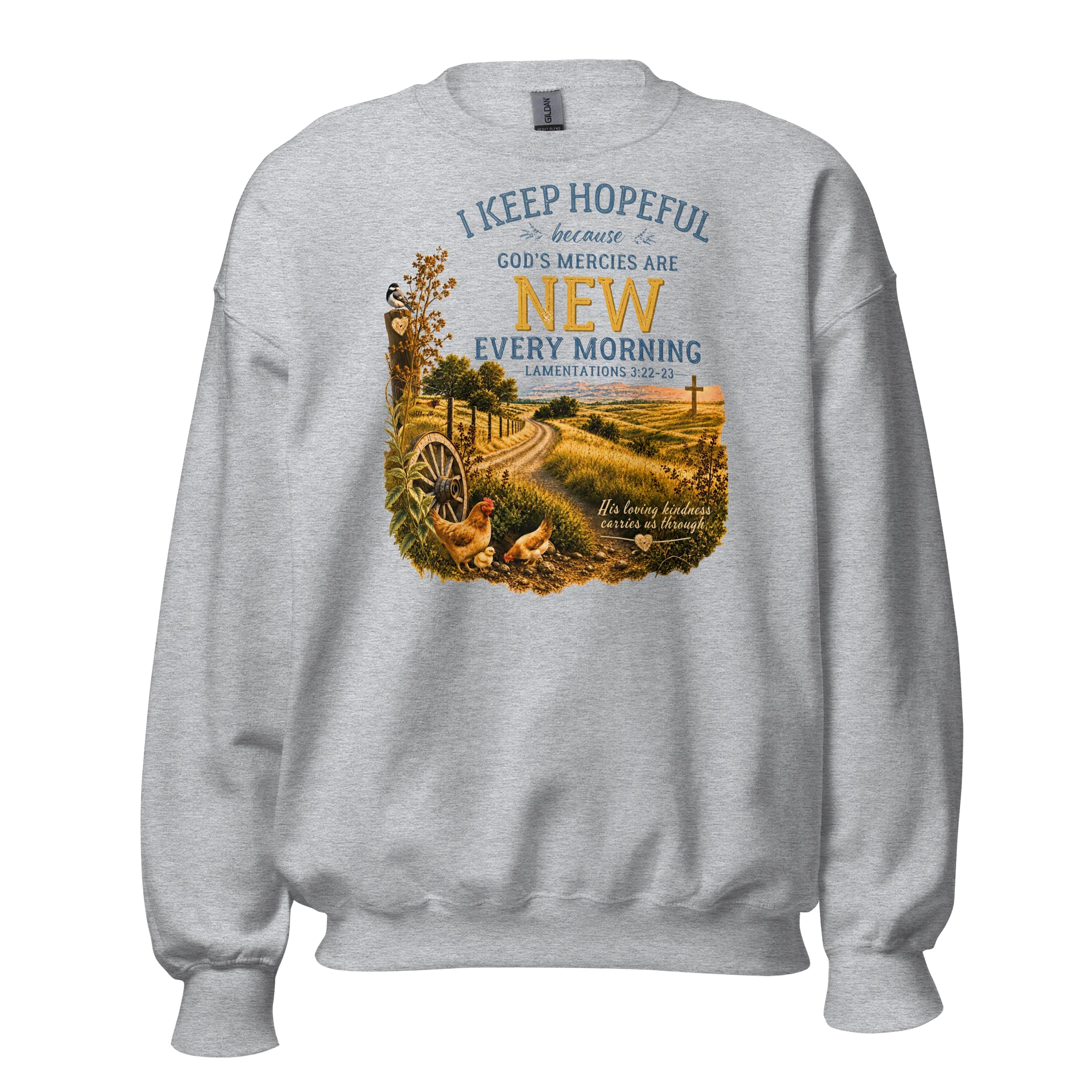 Every Morning New Mercies Men's Crewneck Sweatshirt product image (23)