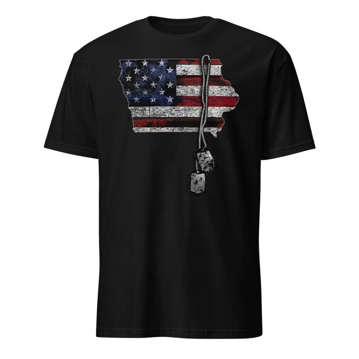Iowa Veteran Dog Tags product image (1)