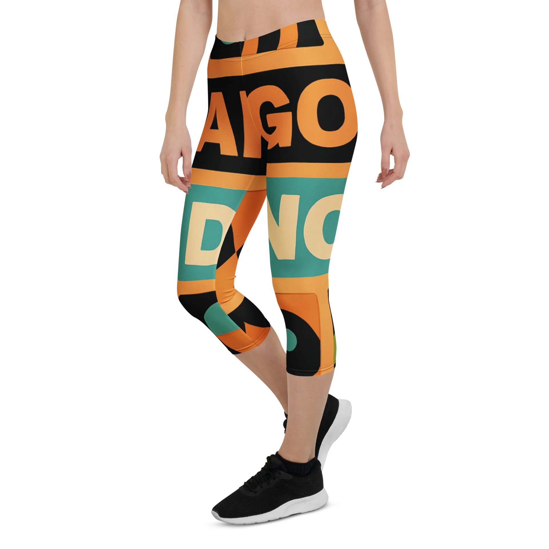''Philius Apparel'' All-Over Print Capri Leggings product image (5)
