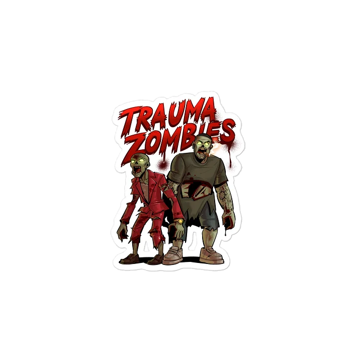 Trauma Zombies Sticker product image (1)