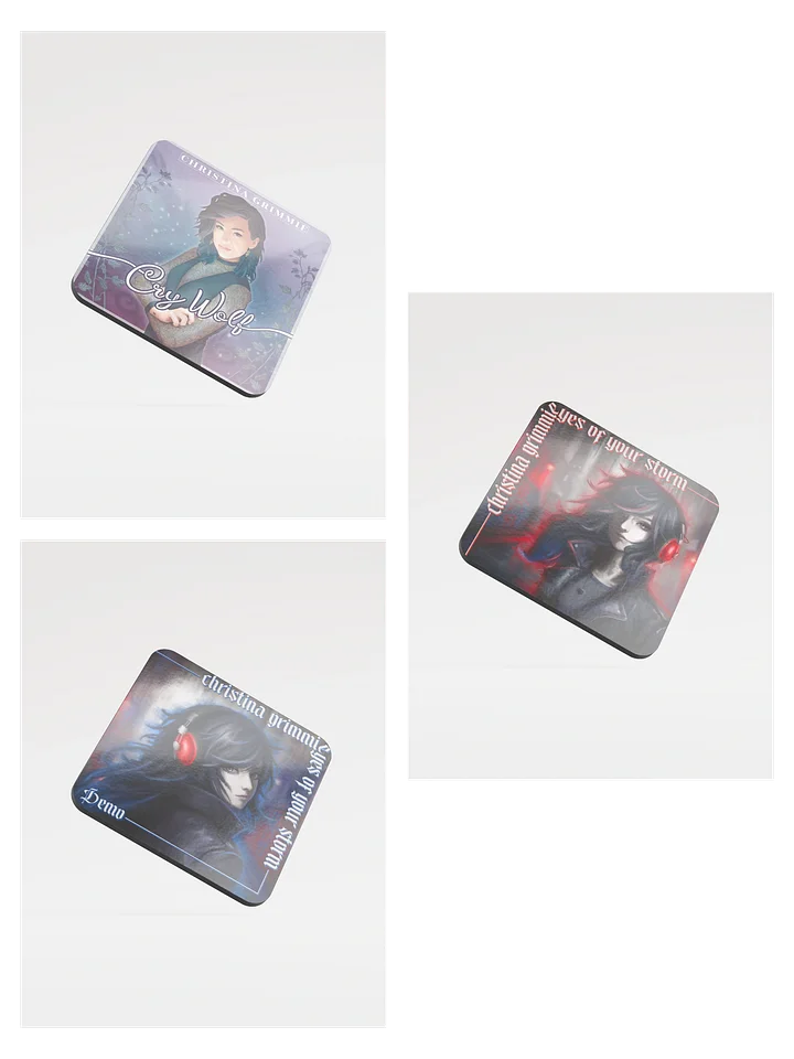 Grimmie Album Coasters: 3 Singles Bundle product image (1)