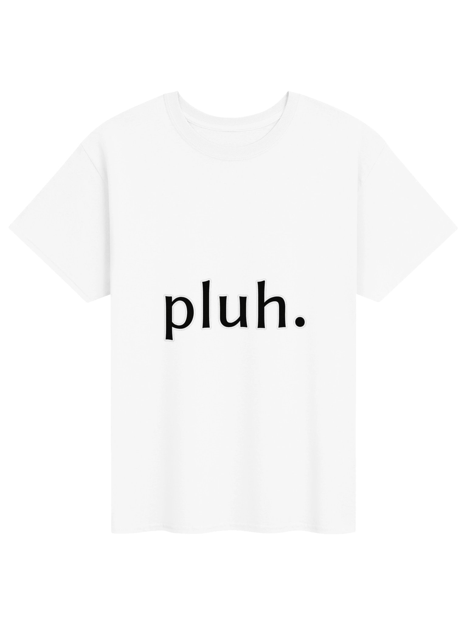 pluh. T-Shirt - White product image (1)