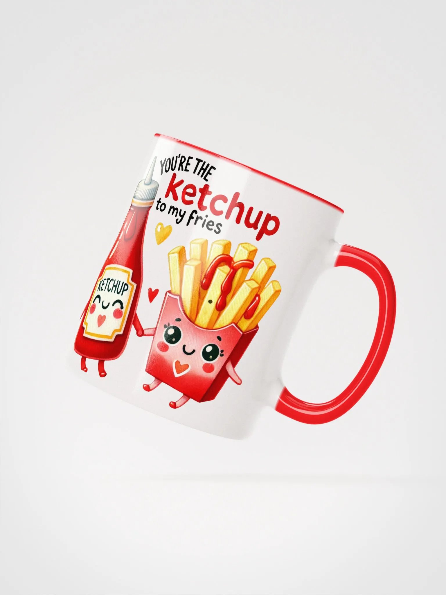 Ketchup to My Fries: A Perfect Pair Mug product image (12)