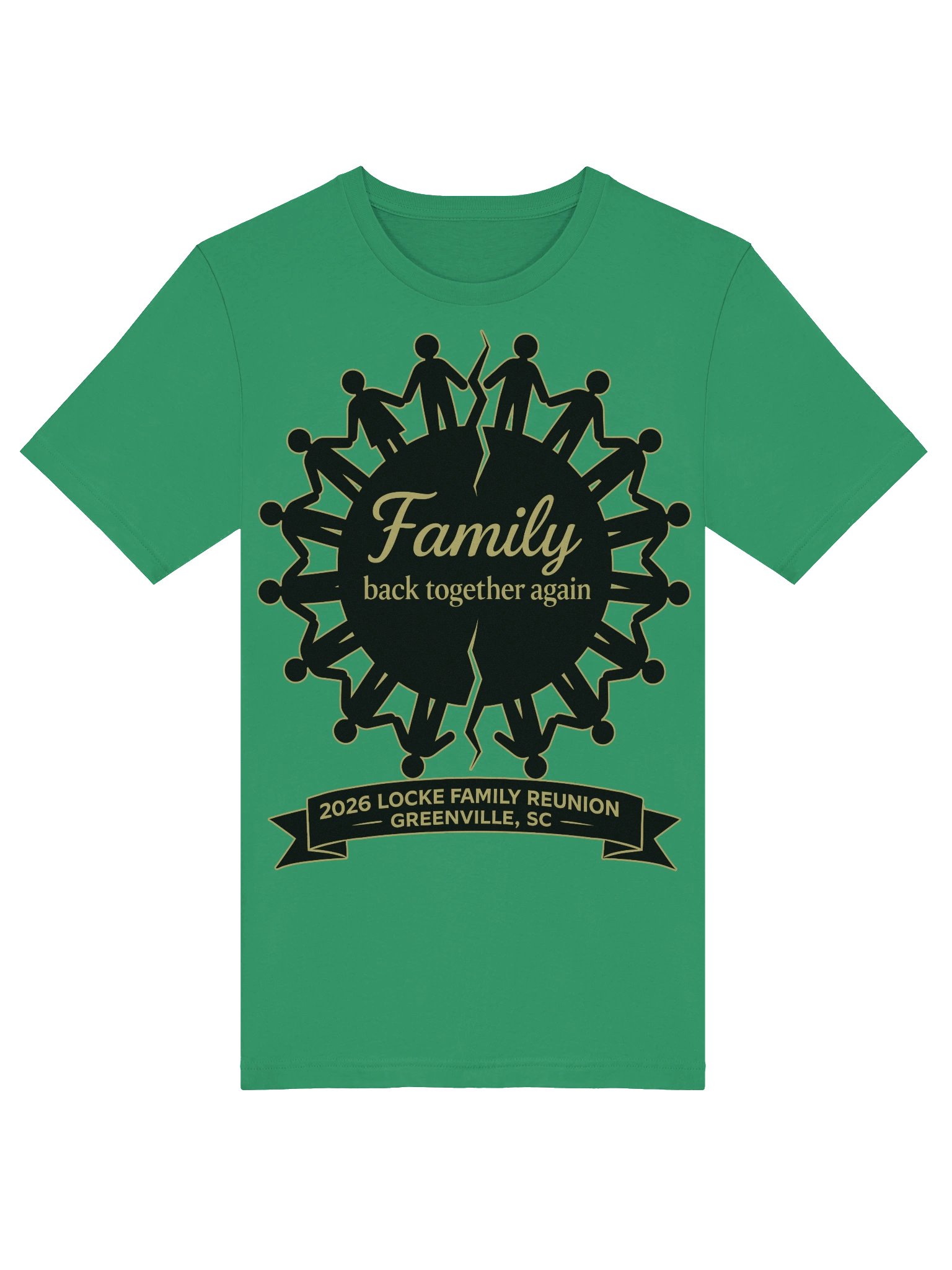 Family Reunion with Gold writing product image (5)