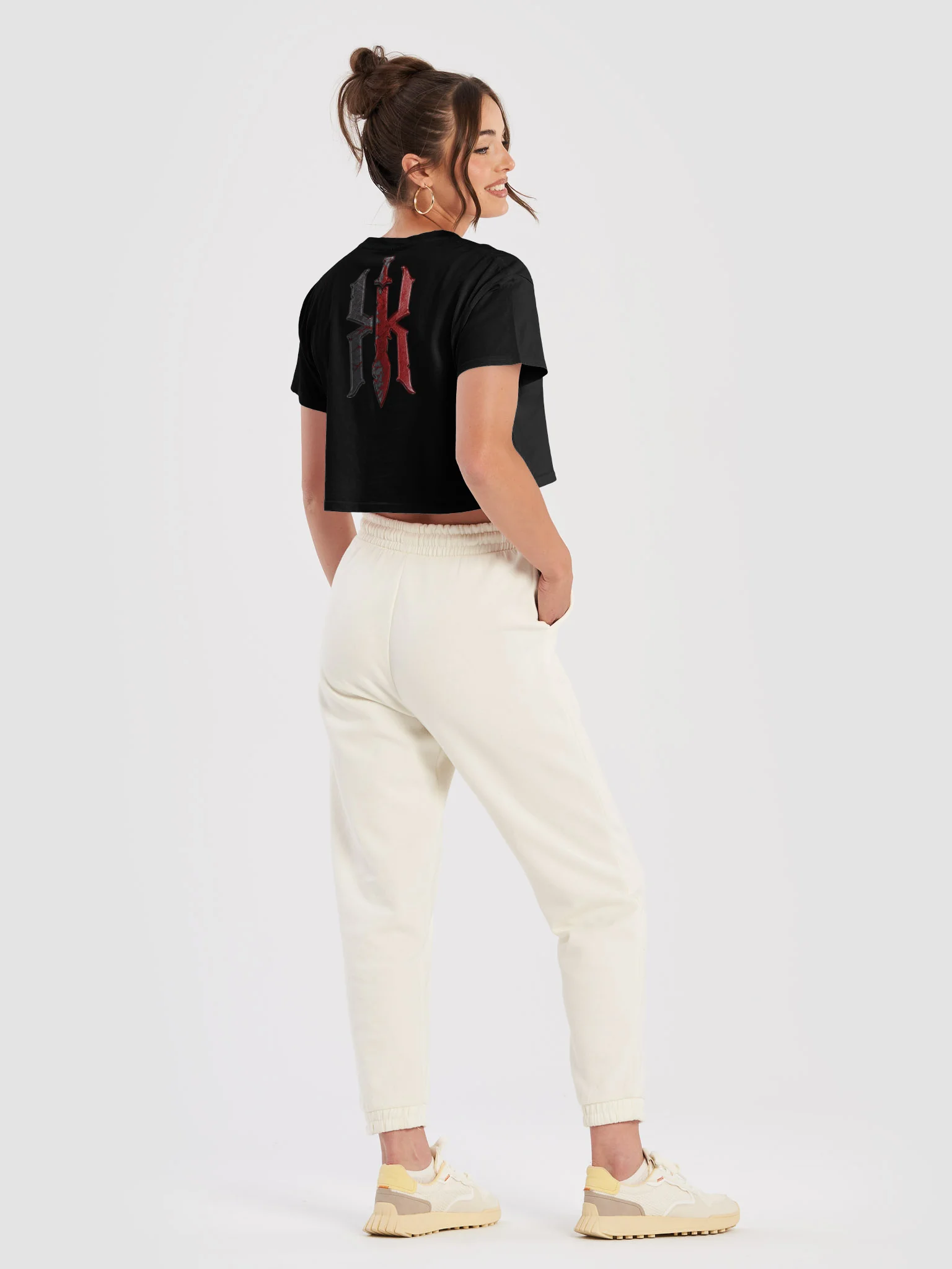 Mirrored K-Blade Logo CropTop product image (3)