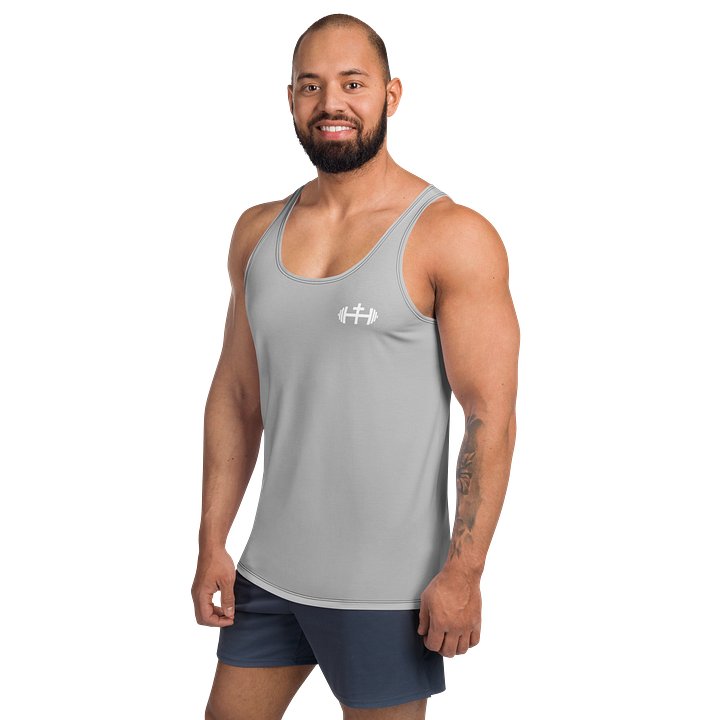 His House Unisex Performance Tank - Silver product image (2)