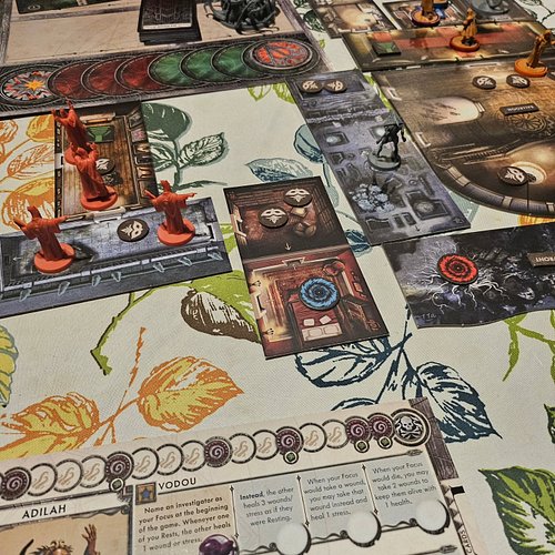 Playing Death May Die with the fam.