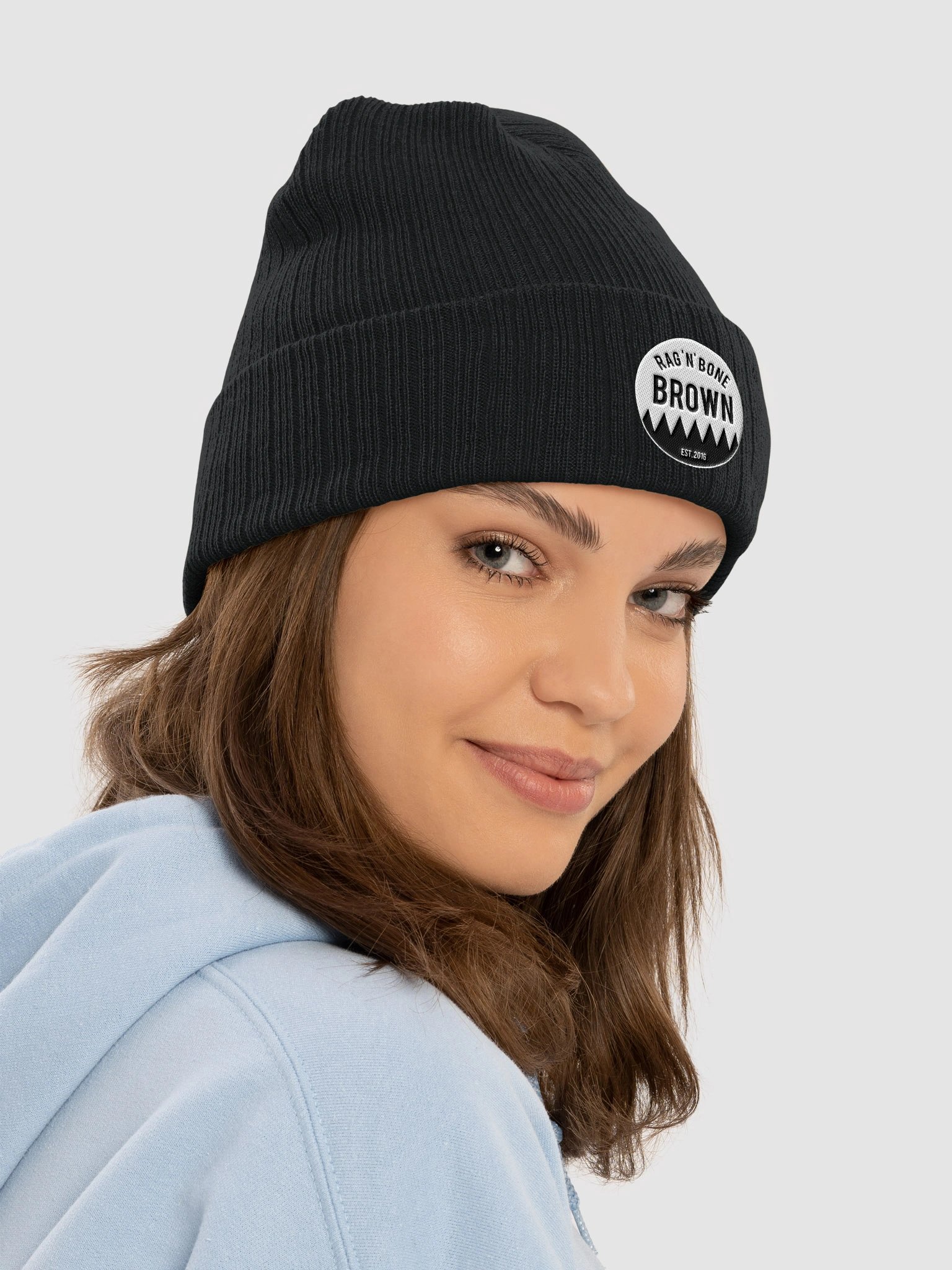 Rag 'n' Bone Brown Beanie Hat product image (24)
