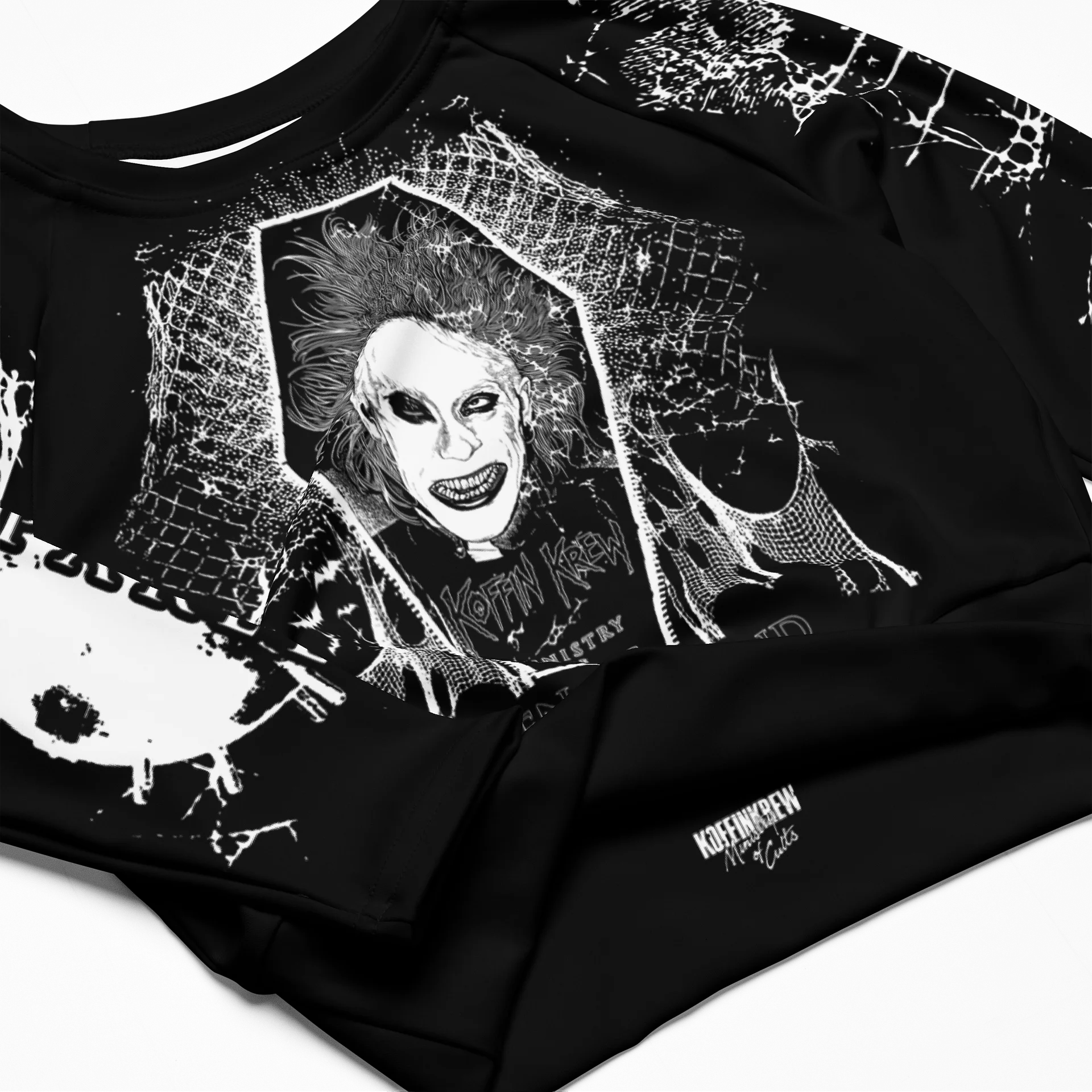 The Fiend L/S Crop Top product image (3)