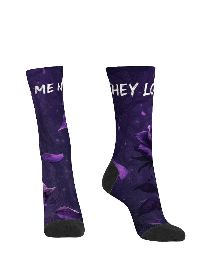 THEY LOVE ME, LOVE ME NOT - ROSE PETAL SOX product image (2)