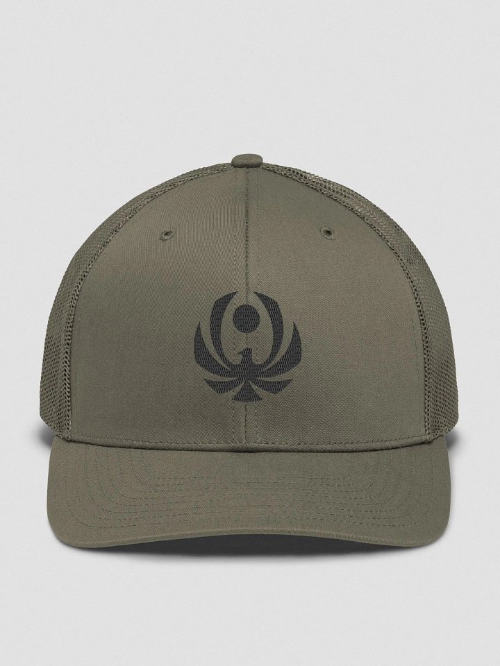 CroweGamingg Richardson Snapback Trucker Cap - Black Logo product image (1)