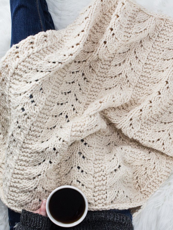 Chunky Lace Blanket Pattern - Caring product image (2)