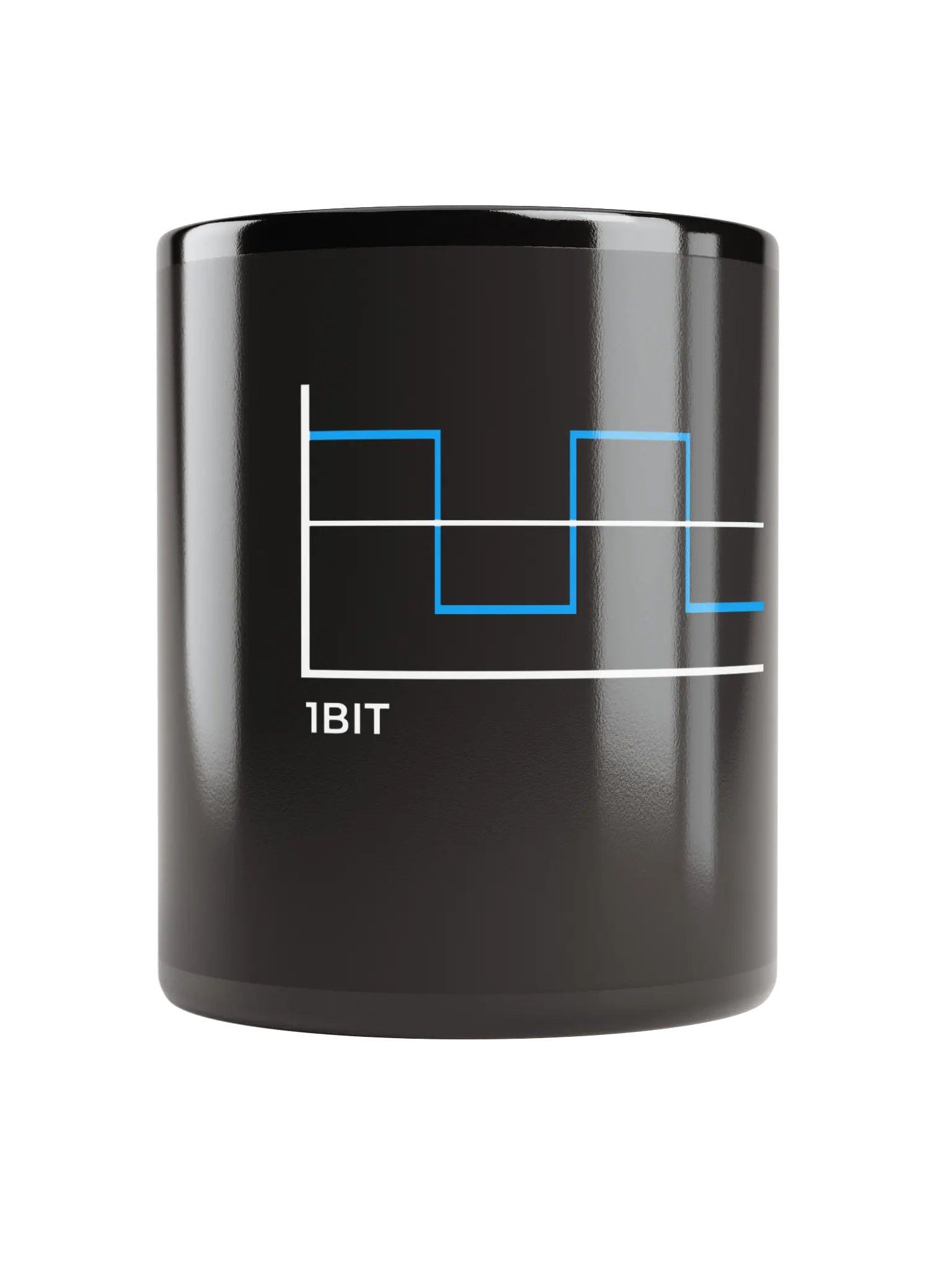 1BIT Graph Mug (black) product image (1)