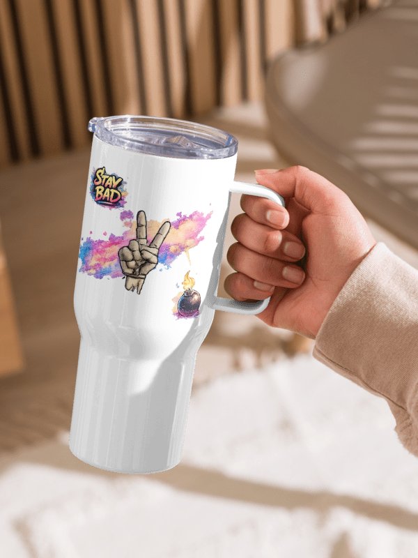 ''The Nobodies'' Travel Mug with a Handle product image (6)