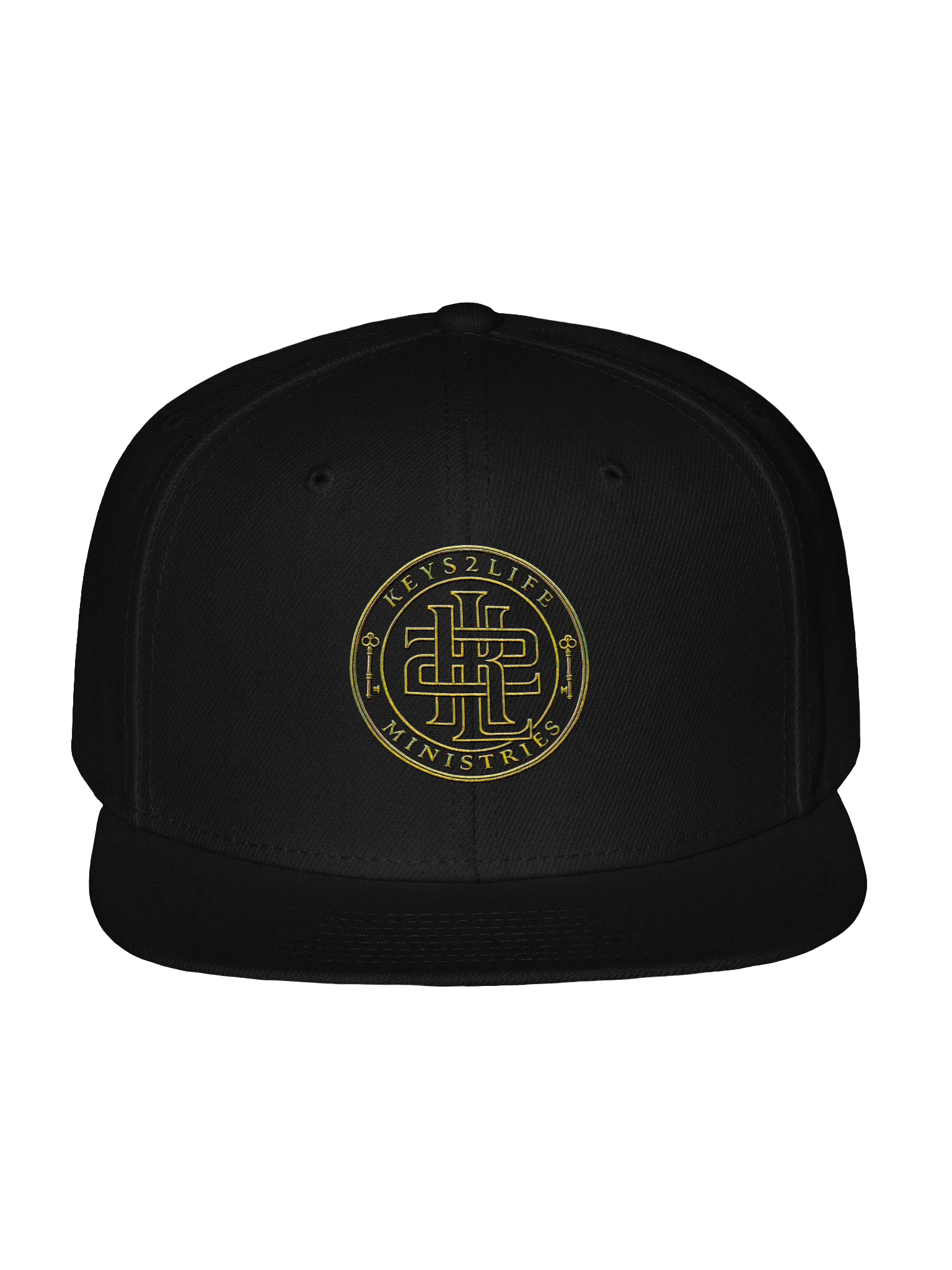 Keys2Life Ministries Gold Emblem Snapback product image (3)