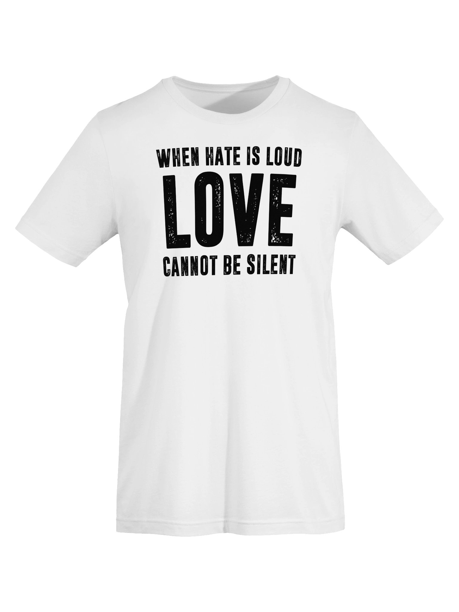 When Love White T-Shirt product image (5)