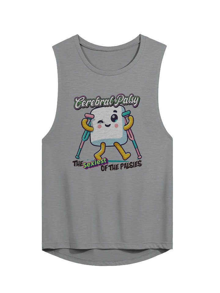 Cerebral Palsy: The Sexiest of the Palsies Bella+Canvas Women's Flowy Muscle Tank product image (4)