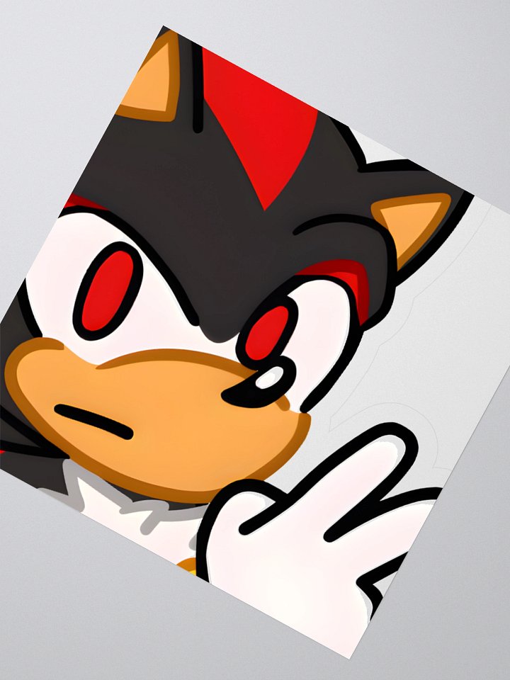 Spiky Gesture Kiss Cut Stickers product image (4)