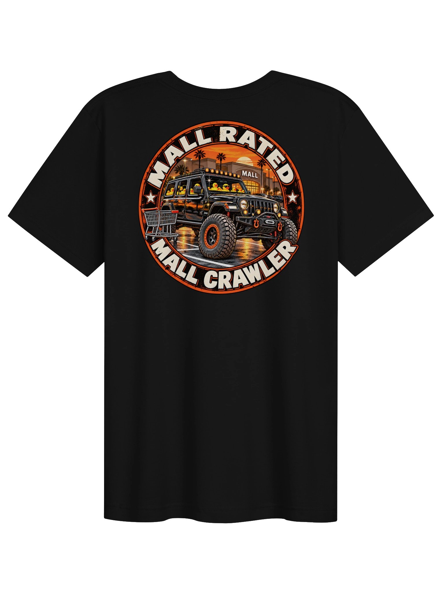 Mall Crawler Sunset Badge T-shirt product image (1)
