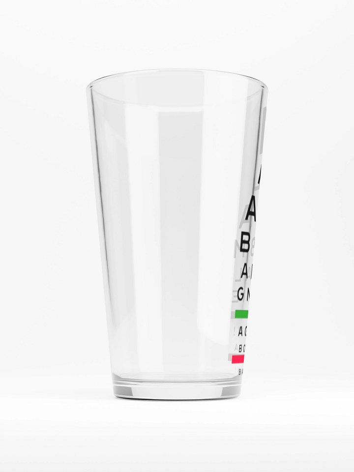 Malaga Eye Chart Pint product image (2)