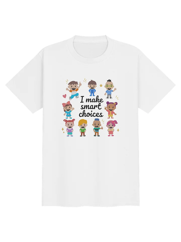 “I Make Smart Choices” Kids T-Shirt – Roys Bedoys & Friends (Youth) product image (15)