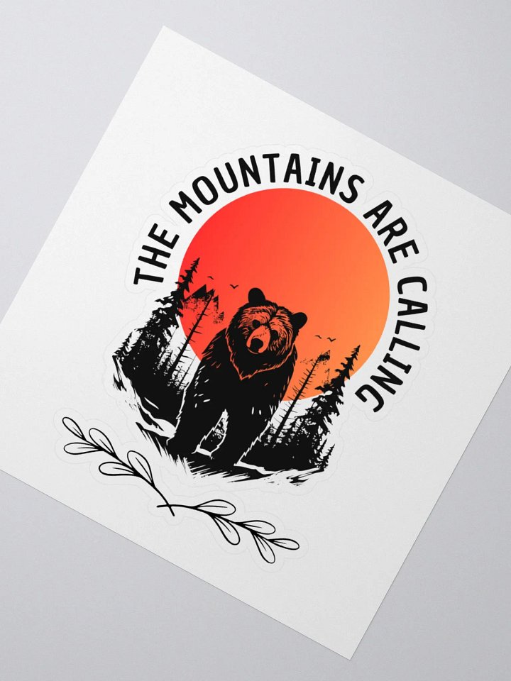 Wilderness Calling Kiss Cut Sticker product image (2)