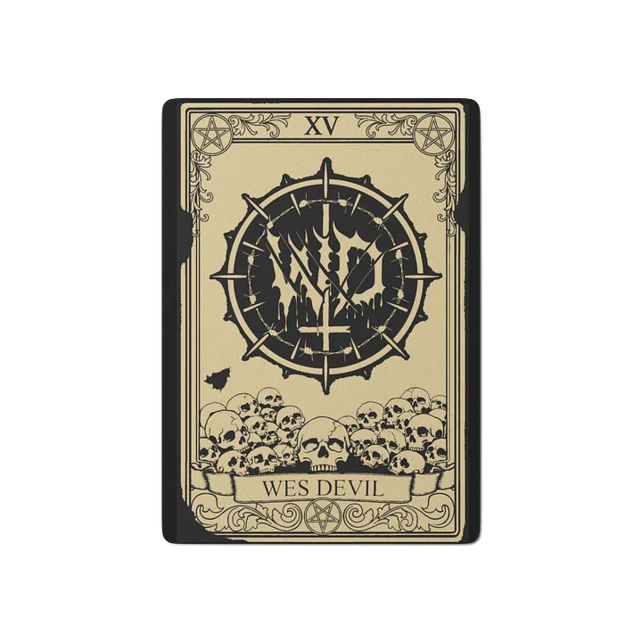 Wes Devil Playing Cards product image (1)