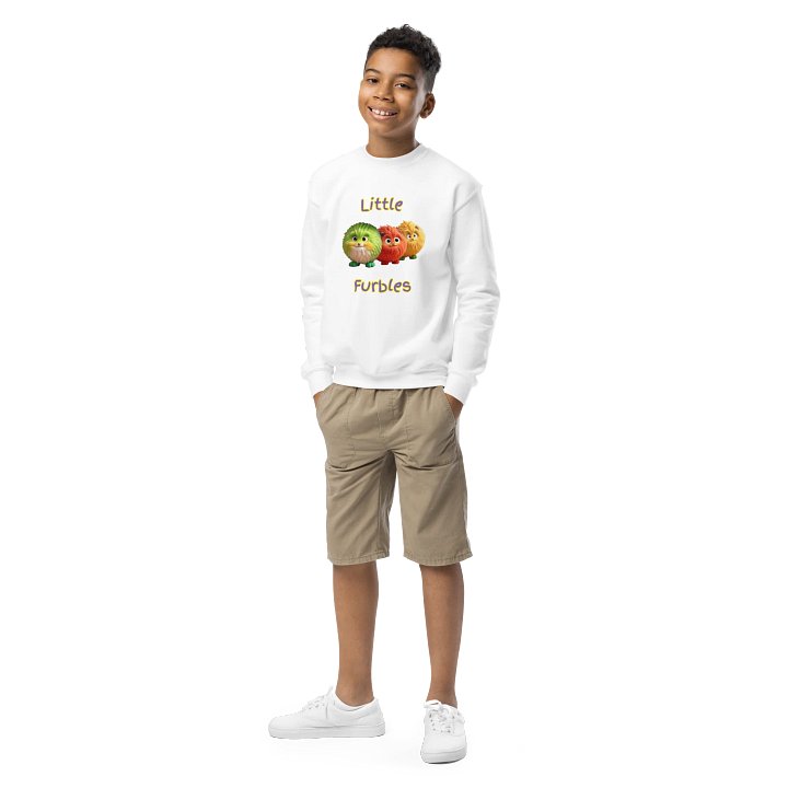 Little Furble Fluffy Youth Sweatshirt product image (8)