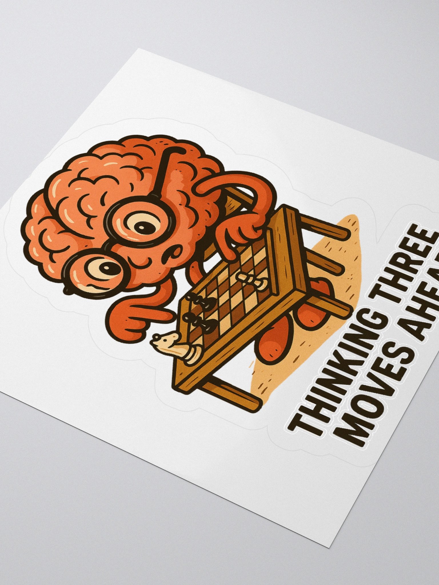 Thinking 3 Moves Ahead Stickers product image (7)