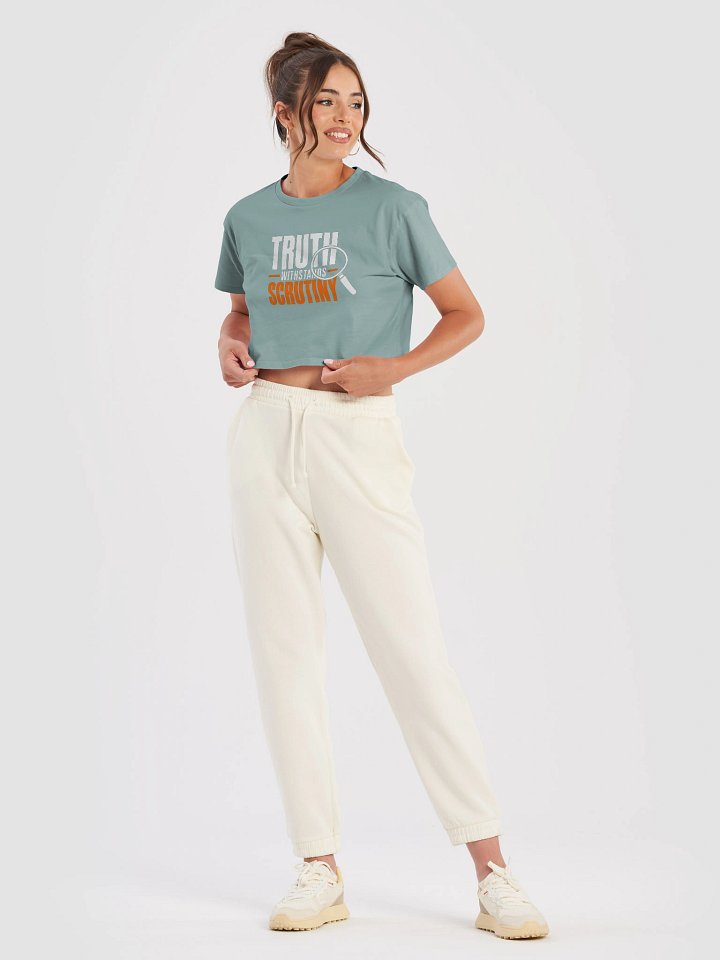 Truth Withstands Scrutiny - Women’s Premium Crop Top product image (7)