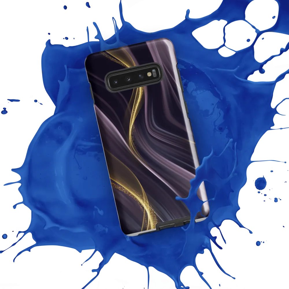 Golden Flow Samsung® Tough Case product image (52)
