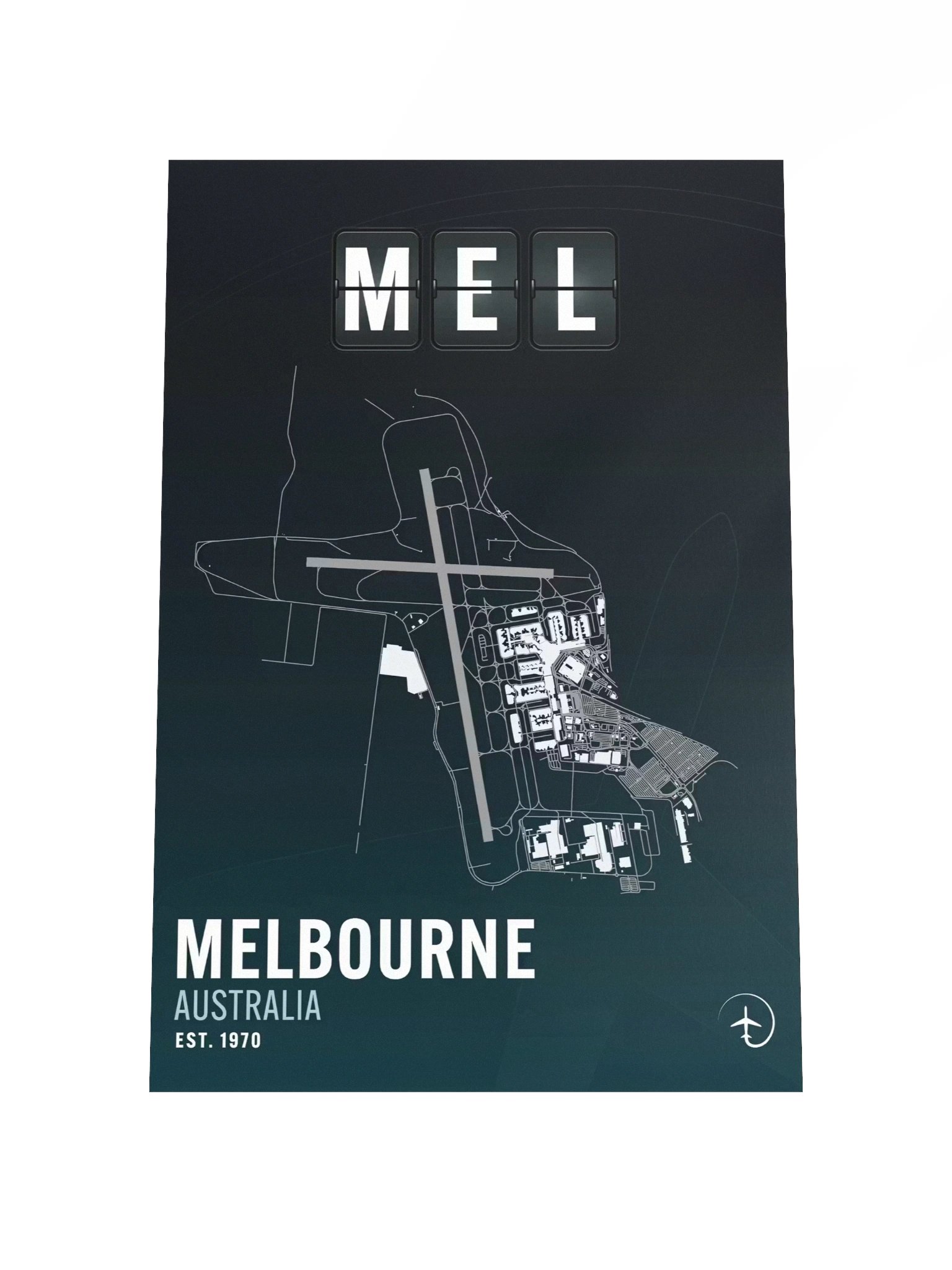 Melbourne MEL Poster product image (4)