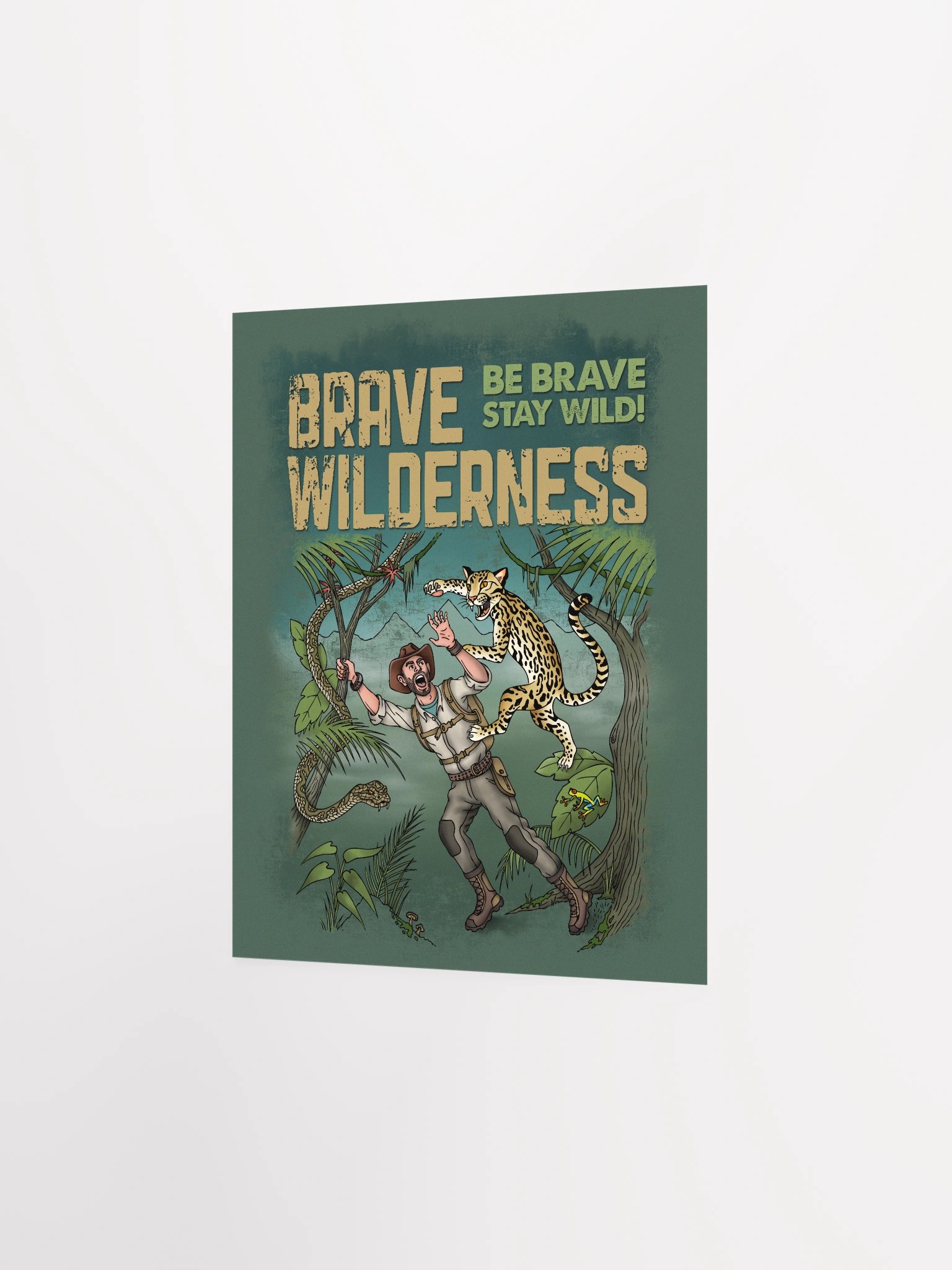 Brave Wilderness Jungle Poster product image (2)