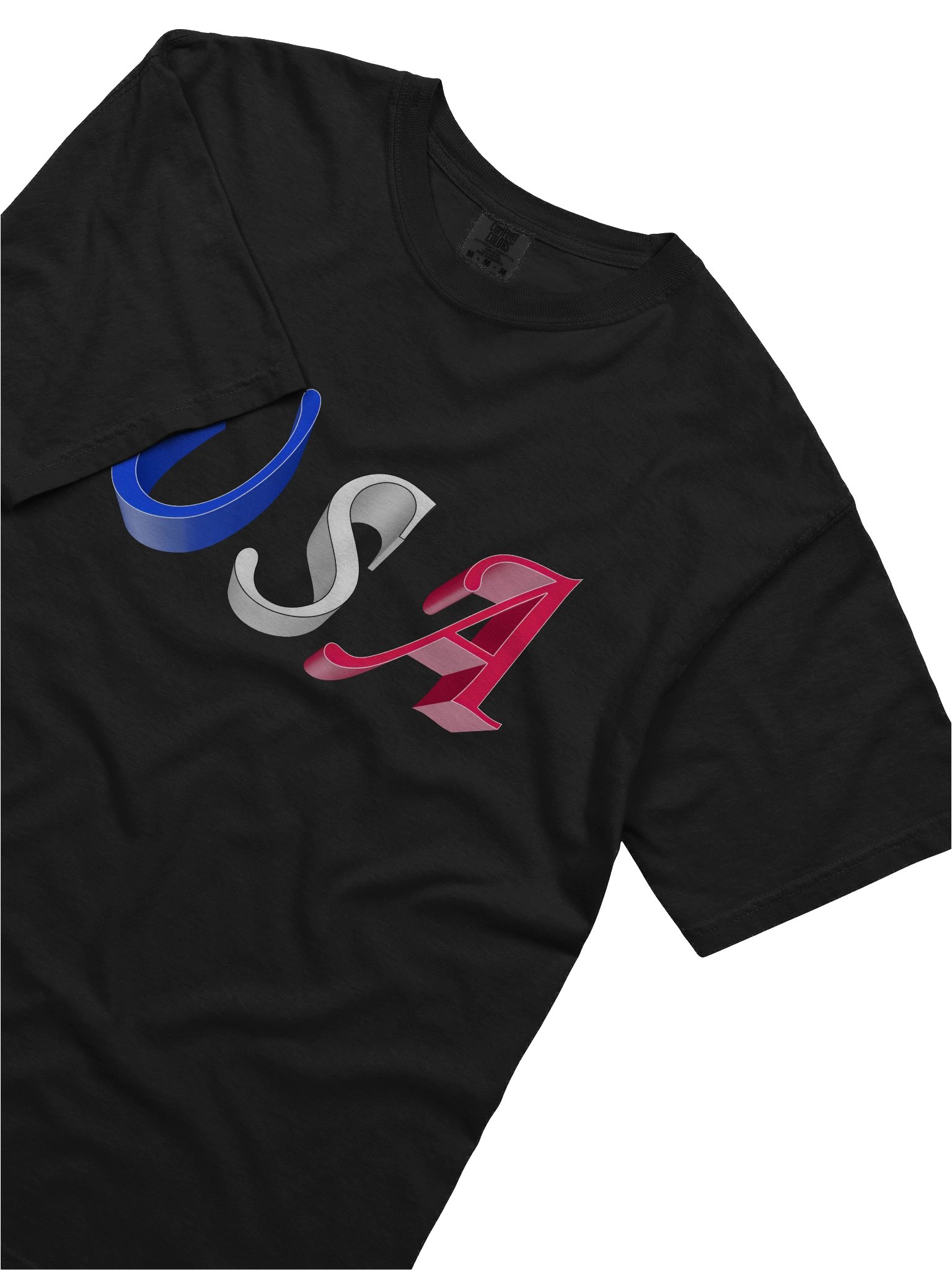 USA embossed Tee product image (5)