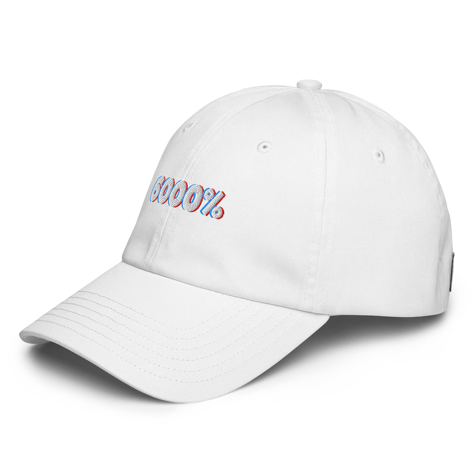 6000% Dad Hat | W H I T E product image (3)
