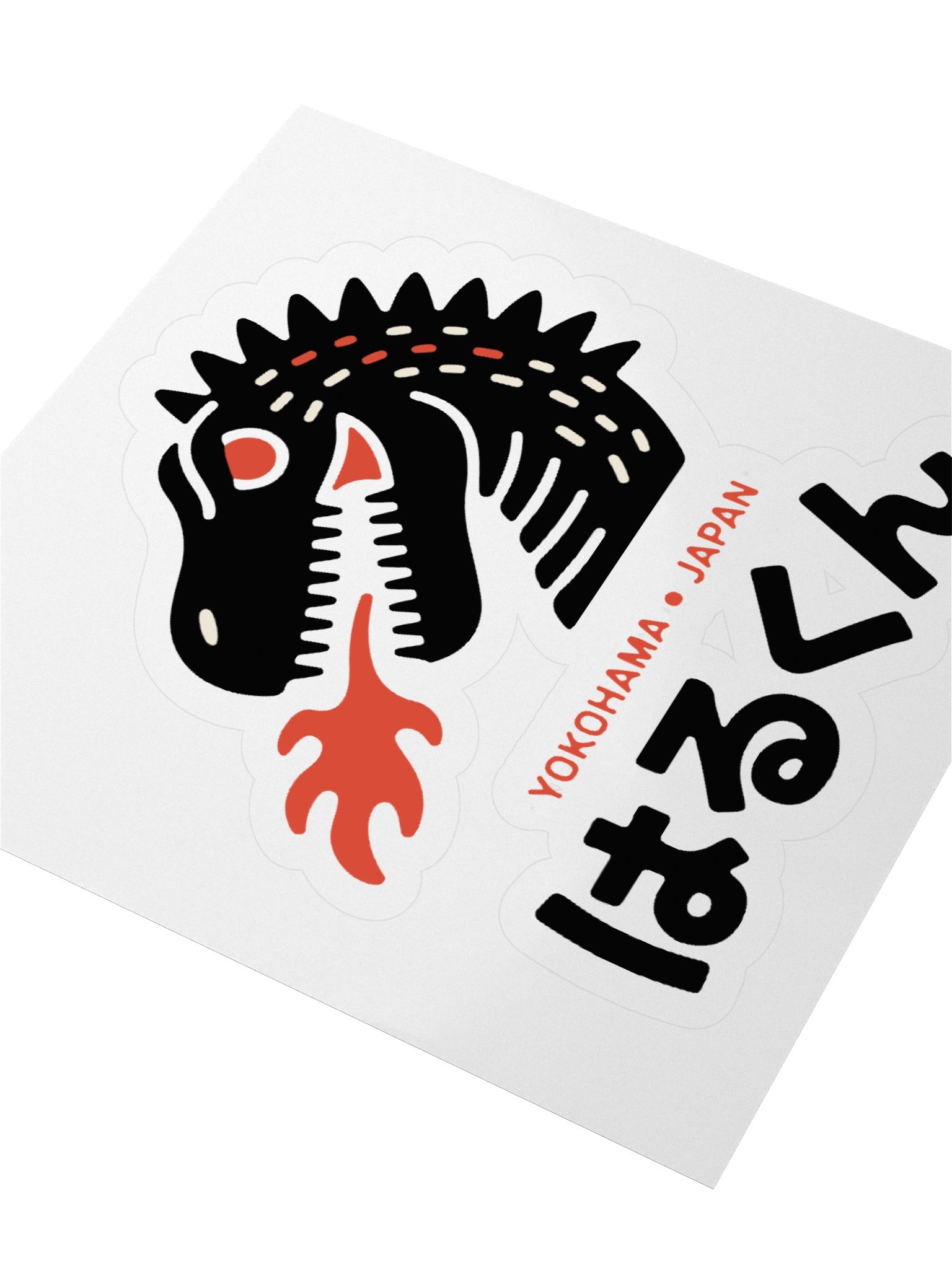 YOKOHAMA X JAPAN Dragon Kiss Cut Stickers product image (3)