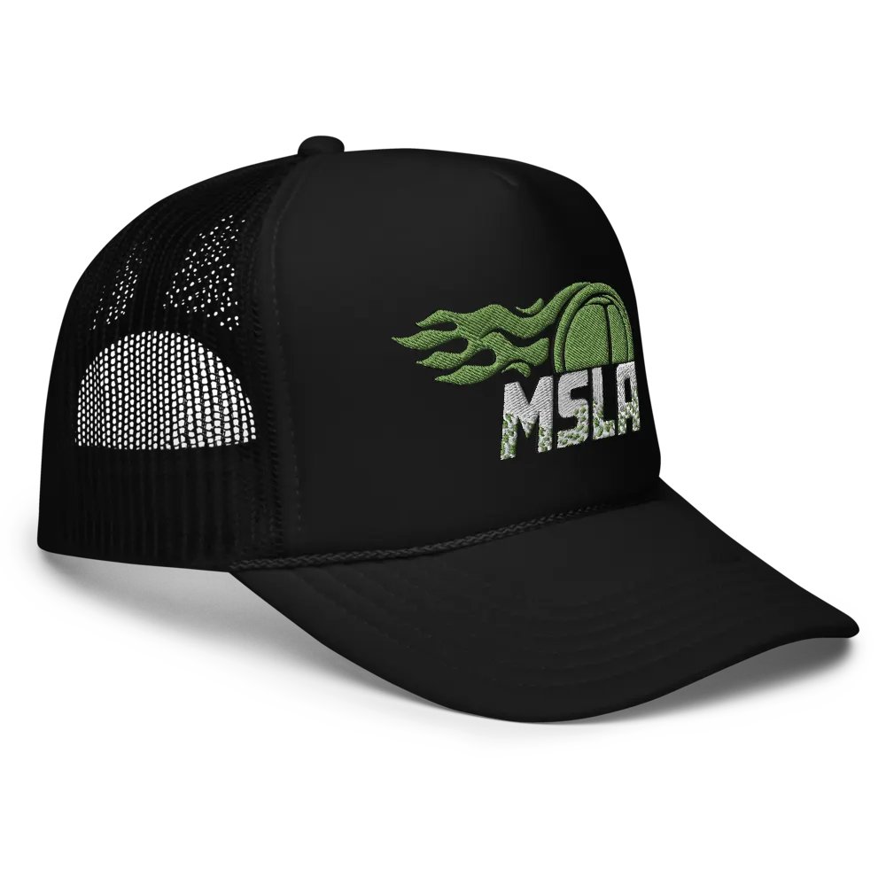 MSLA Green Foam Trucker Hat product image (3)