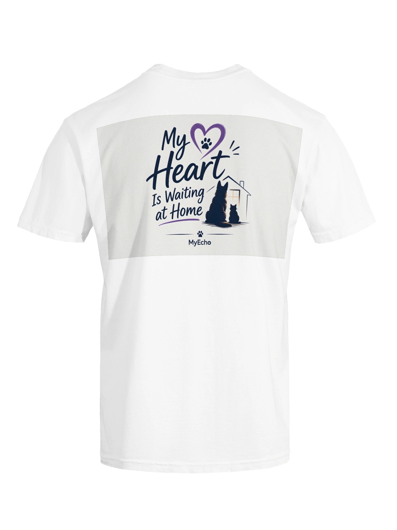 T shirt - my heart is waiting at home product image (7)