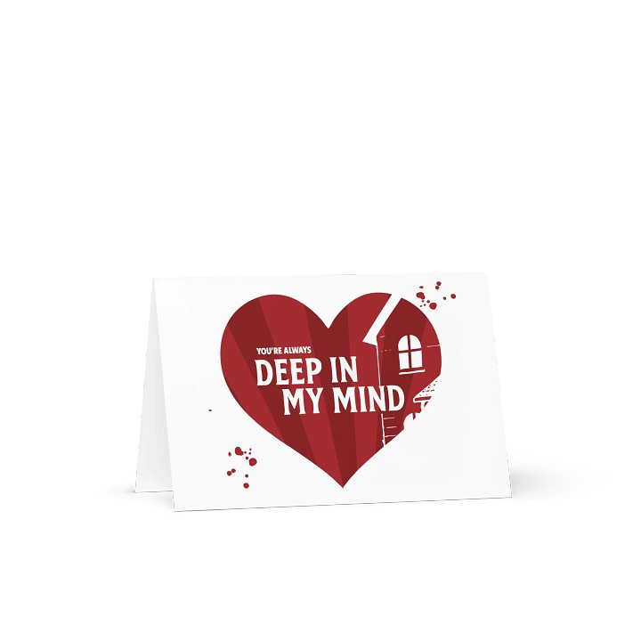 "Deep In My Mind" greeting card product image (1)