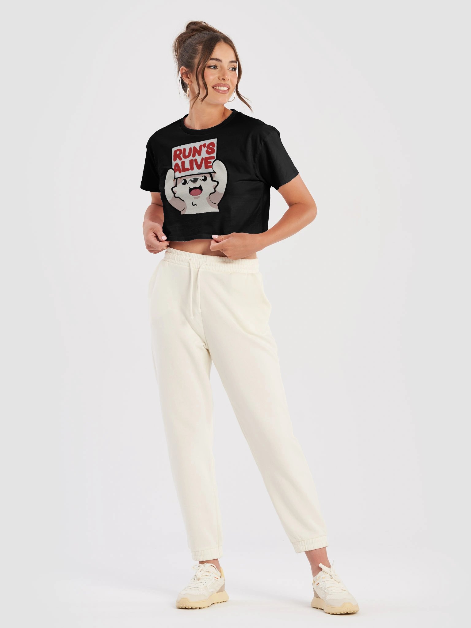 Run's Alive Crop Top product image (33)