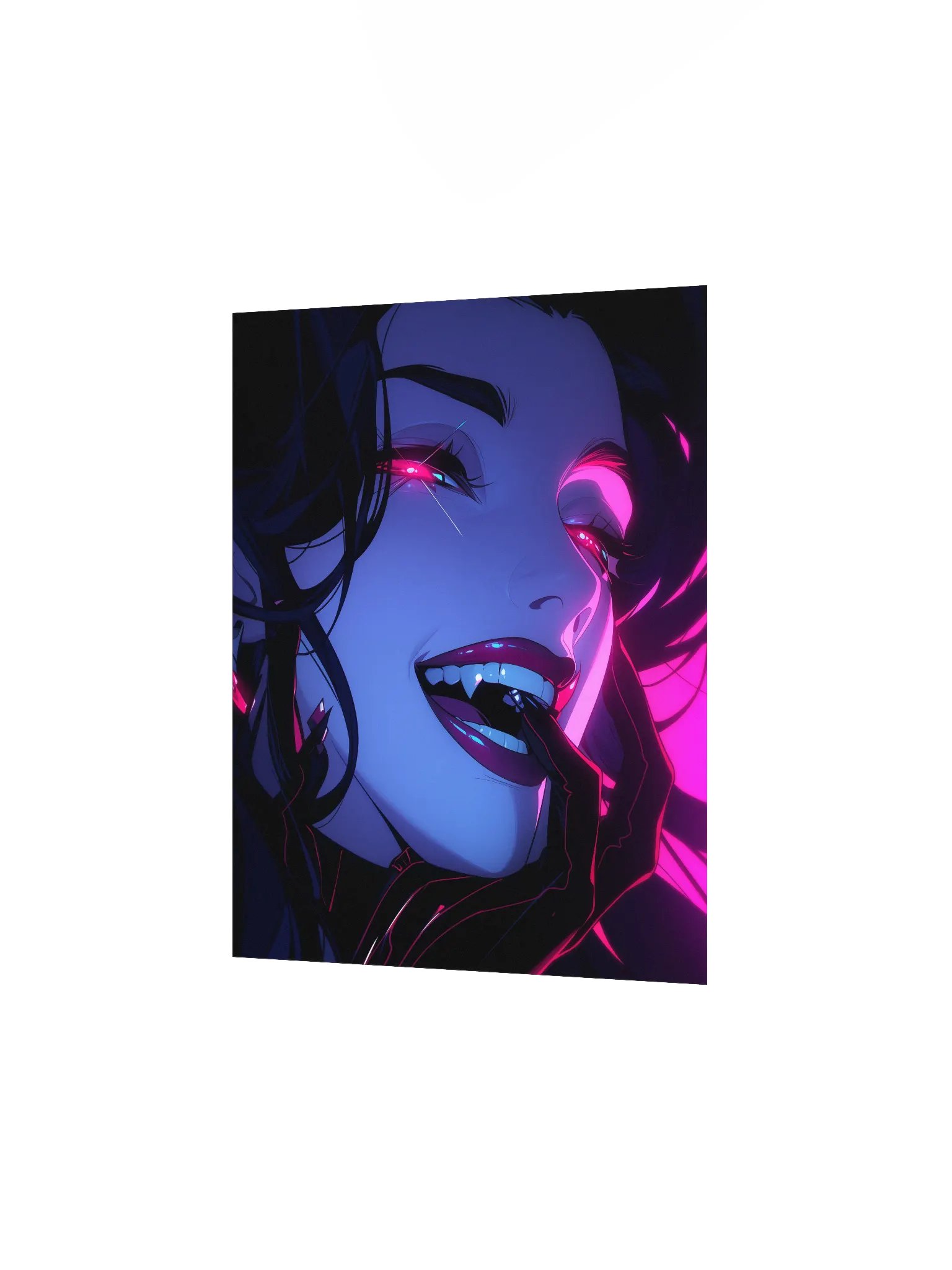 Neon Bliss Matte Poster product image (9)