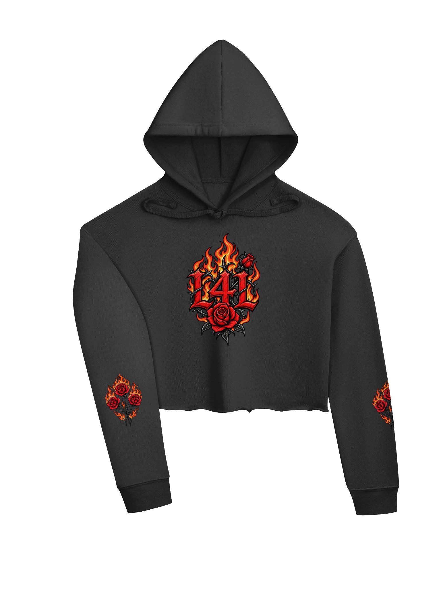 L4L Set the Legacy Ablaze Crop Hoodie product image (3)