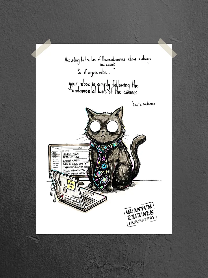 Quantum Cat Tips III - Thermodynamics of the Inbox product image (1)
